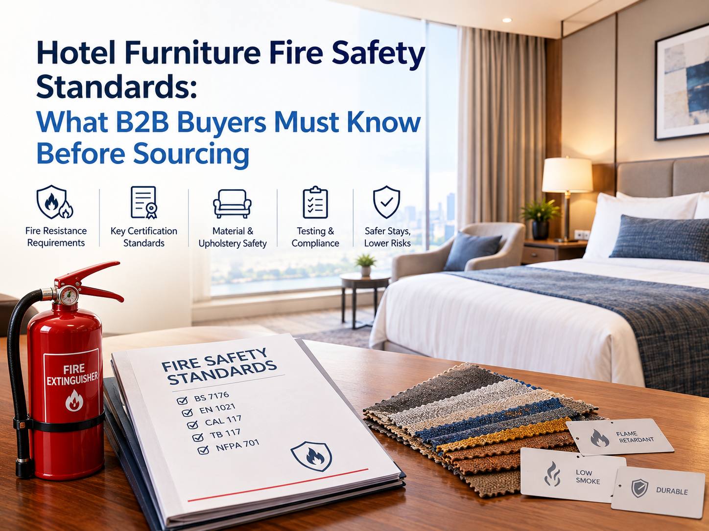Hotel Furniture Fire Safety Standards: What B2B Buyers Must Know Before Sourcing